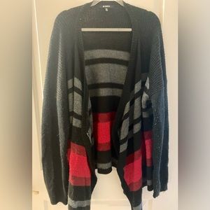 BB Dakota Waterfall Cardigan - 3X